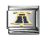 Liberty Bell Mix Classic Enamel, Italian Charm by Nomination Charms