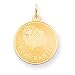 pomeranian10 - 14k Pomeranian Disc Charm Measures 263x193mm