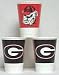 Georgia Bulldogs 16 oz Cups
