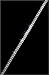 Rhinestone Bra Straps Double Row Silver Plating