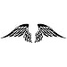 Wings Angel Feather - Tribal Decal Vinyl Car Wall Laptop Cellphone Sticker