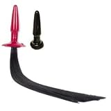 Doc Johnson Pony Play Whip with Small Butt Plug Adult Sex Toy Kit