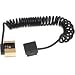Adorama Off-Camera eTTL2 Coiled Flash Cord (1.64-Ft Max) for All Canon EOS Cameras (Except RT & 630)