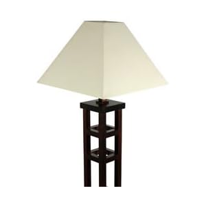 Clearence Cheapest Simpler Modern Lighting - 5ft. (62) Tall Mosko Wood Floor Lamp - Walnut