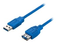 EQUIP USB 3.0 Verlaengerung A->A 3m S/B blau Preisvergleich