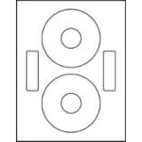 Matte Finish Neato Format CD DVD Labels 200-Pak (100 sheets) by Meritline