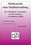 Produkt-Bild: Mathematik zum Studiumsanfang