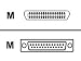 Tektronix Parallel Cable IEEE 1284C 25 Pin D Printer To PC  9  Long