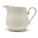 Lenox Courtyard Platinum Ivory China Creamer