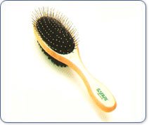 Coastal Pet Safari Combination Double-Sided Pin / Bristle Dog Grooming Brush (Medium)