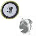 Mastiff 10' Cobalt Plate, Porcelain by Rosalinde (10' diameter)