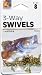 3-Way Swivels Size: 1/0