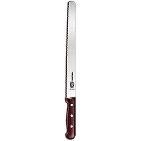 Forschner 12 Wavy Edge Bread Knife - Rosewood by Forschner