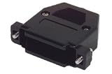 Assembled Hood Kit, DB25/HD44 Black