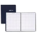 HOUSE OF DOOLITTLE Class Book, Embossed Leather-Like Cover, 11 x 8-1/2, Blue