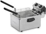 Countertop Deep Fryer, Electric, 8.5 lb Capacity, 120 V, 1800 W