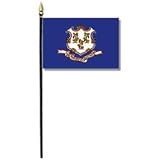 Connecticut Miniature Flag