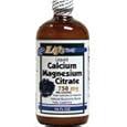 LifeTime Liquid Calcium Magnesium Citrate, 750 mg. Blueberry Flavored, 16 Ounce
