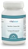 Vitabase Lecithin Granules Important for Cardiovascular Health 1 Lb Granules (Pack of 2)