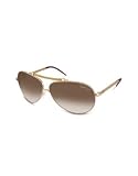 Roberto Cavalli - Roberto Cavalli Cercione - Signature Metal Aviator Sunglasses gold/brown