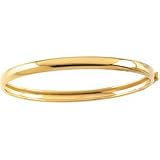 14K Yellow Gold Child's Bangle Bracelet-
