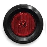 2 Red LED Clearance Side Marker Light Truck Trailer RV by LEDWarehouse