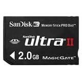 SanDisk MSPDH2048901 2GB Ultra II Memory Stick PRO Duo
