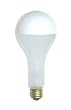 Bulbrite 717150 - 150PS25F/SB - 150 Watt PS25 Silver Bowl Incandescent Light Bulb, Frosted