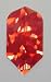 3 sets RED CRACKED ICE Holographic Slim flights