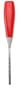 Footprint 85 Series 120259 3/8-Inch Red Acetate Handle Wood Chisels