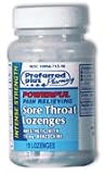SORE THROAT LOZENGES ***KPP Size: 10