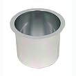 Jumbo Aluminum SILVER Poker Table Cup Holder - Casino Supplies > Tables > Table Accessories