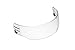 Ronin R5 Vented Cut Hockey Visor with Anti Fog and Anti Scratch Coating - Impact Resistant - Universal Helmet Fit - CE Certified