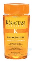 Kerastase Nutritive Bain Oleo-Relax Smoothing Shampoo For Dry and Rebellious Hair, 8.5 Ounce
