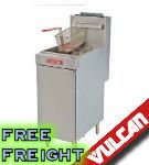 Economy Fryer, 15-1/2 in W, 35-40 lb Capacity, Twin Baskets, LP