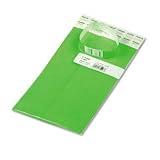 Advantus 75443 Crowd Management Wristbands, Sequentially Numbered, Green, 100 per Pack