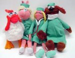 The Muppets Veterinarian's Hospital Scene Plush Set