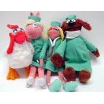 The Muppets Veterinarian's Hospital Scene Plush Set