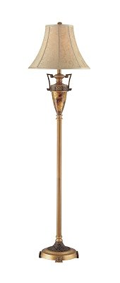 Aurelia Antique Gold Floor Lamp