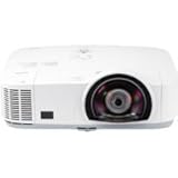 NEC XGA 3000 Lumen Short Throw Projector Delivers Remarkably Bright Images High Quality New