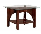 End Table-High Gloss Mahogany