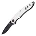 Tools & Hardware : MT-1, Sliver, Clear Anodized Aluminum Handle, Black Blade