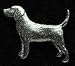 beagle8 - Pewter Beagle Pin