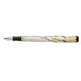 Parker Duofold Pearl and Black International Fountain Pen Fine Nib