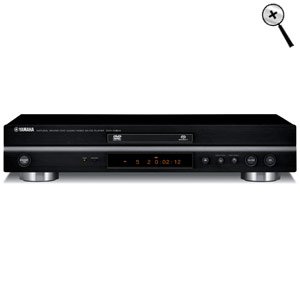 Yamaha DVD-S1800BL Single Disc DVD Player, Black