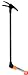 Fiskars Long Handled Swivel Grass Shears #9210