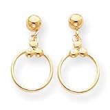 Sardelli - 14k Drop Circle Earrings