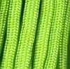 Neon Green 550lb Paracord 100', 550 cord, USA, parachute, 7 strand, type III nylon