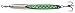 Acme Kastmaster XL Fishing Lure, Silver/Green, 3.5-Inch