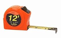 Lufkin HV1312 3/4-Inch x 12 Hi-Viz&frac12; Orange Power Return Tape Measure